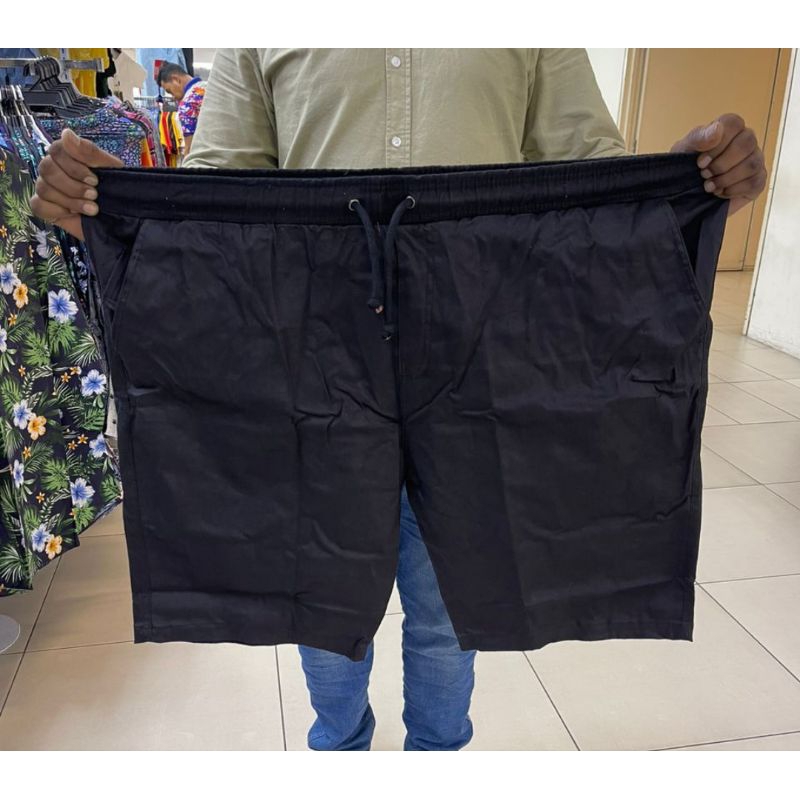 PLUS SIZE SHORT PANTS SIZE 3XL-10XL(42"-70" INCH) KAIN MEMERI, TEBAL AND SELESA PAKI