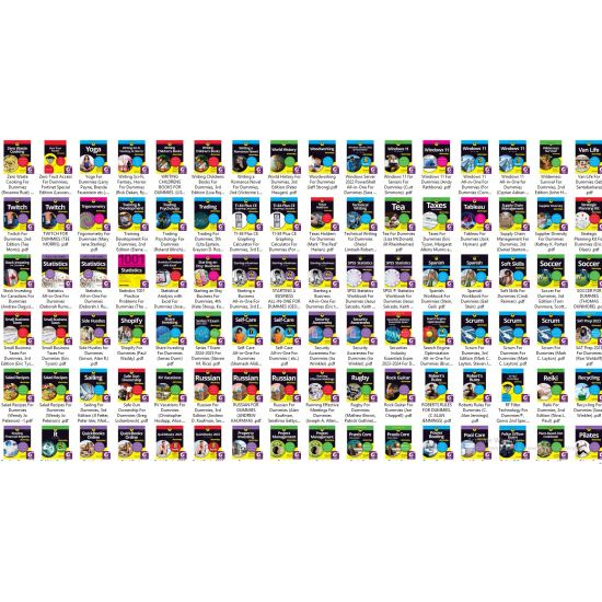2022/2023 For Dummies - Collection [355+ EBooks]