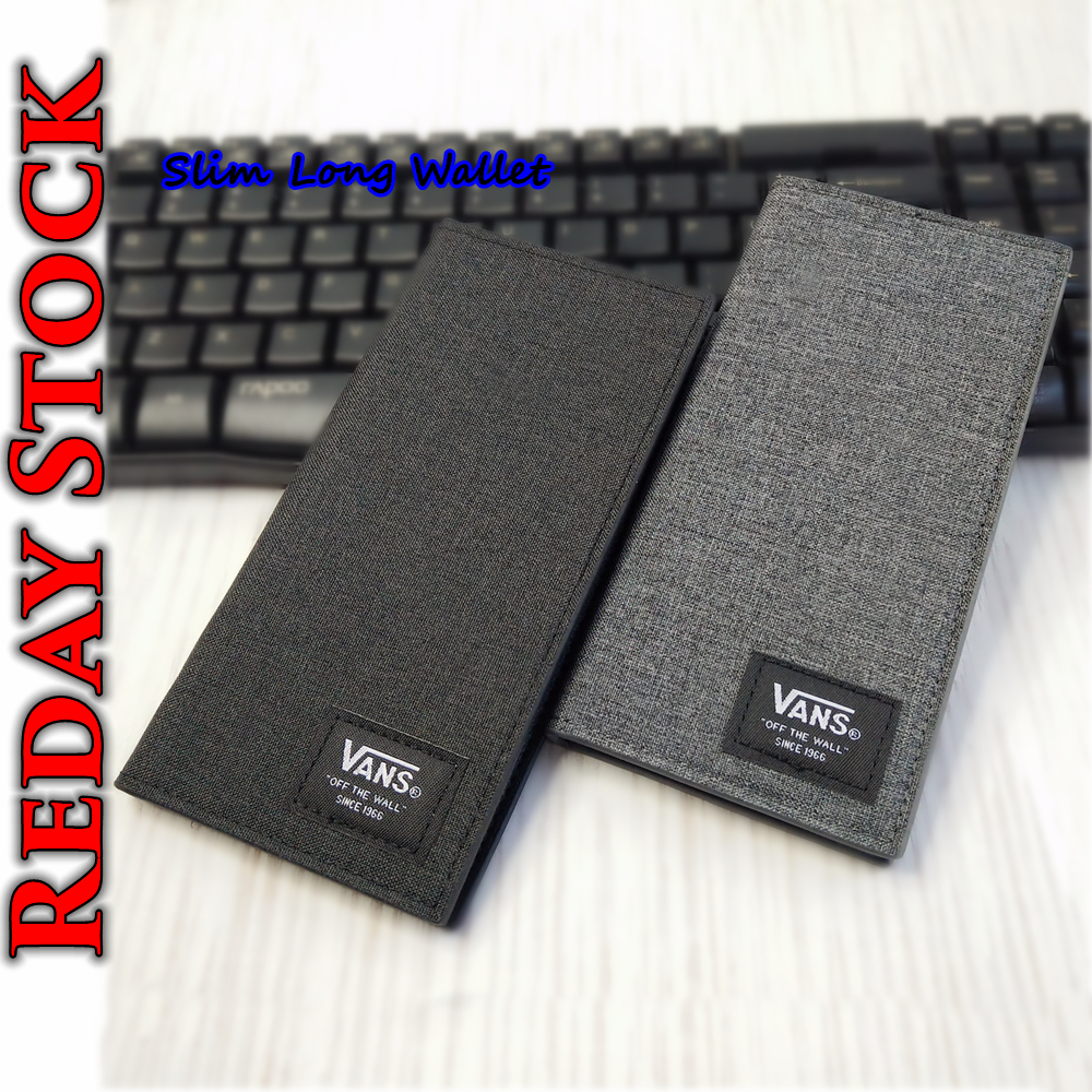 Slim Wallet Long Wallet Dompet Panjang Nipis 时尚长款超薄钱包Ready Stock