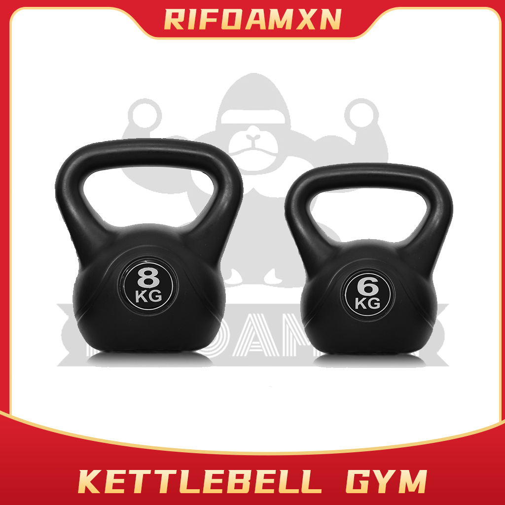 [RIFOAM]4kg/6kg/8kg/10kg Kettlebell Weight Lifting Gym Training Home Fitness weight lifting dumbbells 4.8 weightlifting