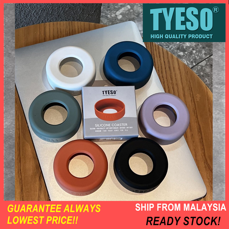 Tyeso Silicon Boot Anti-Slip Bottom Accessories Tumbler Rubber Cover Silicone Cup Holder Thermos Cup Coaster Cup Bottom