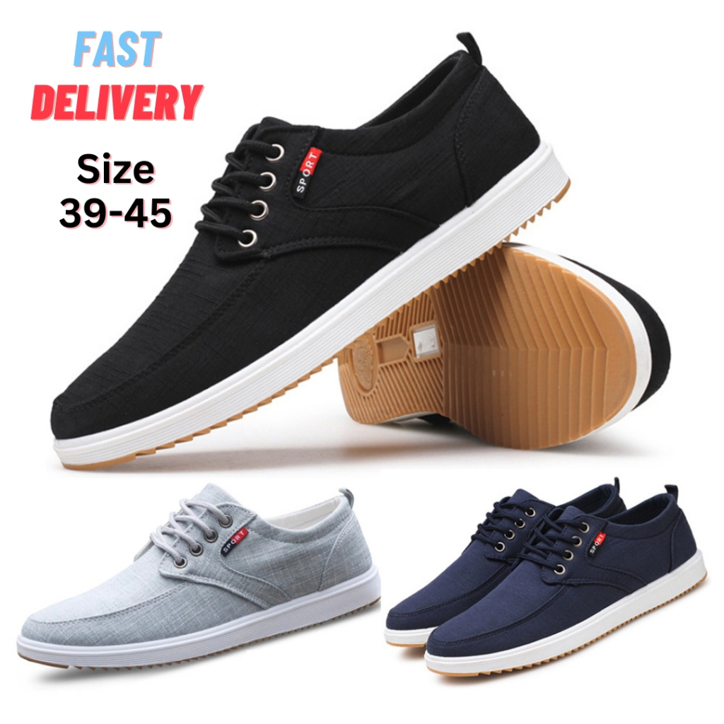 READY STOCK Kasut Lelaki Borong Men's Sneakers Men Shoes Men Canvas Shoes Wholesale Casual Shoes