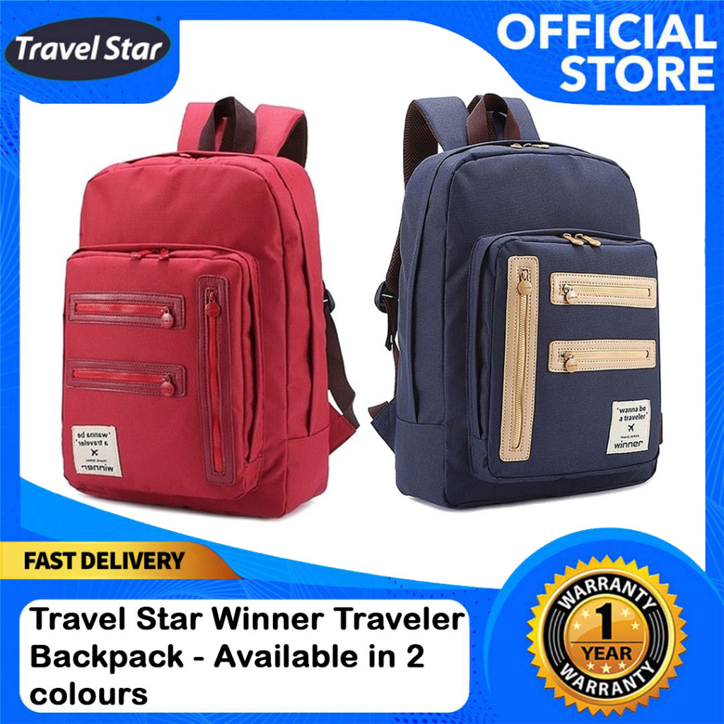 Travel Star Winner Traveler Backpack - Available in 2 colours