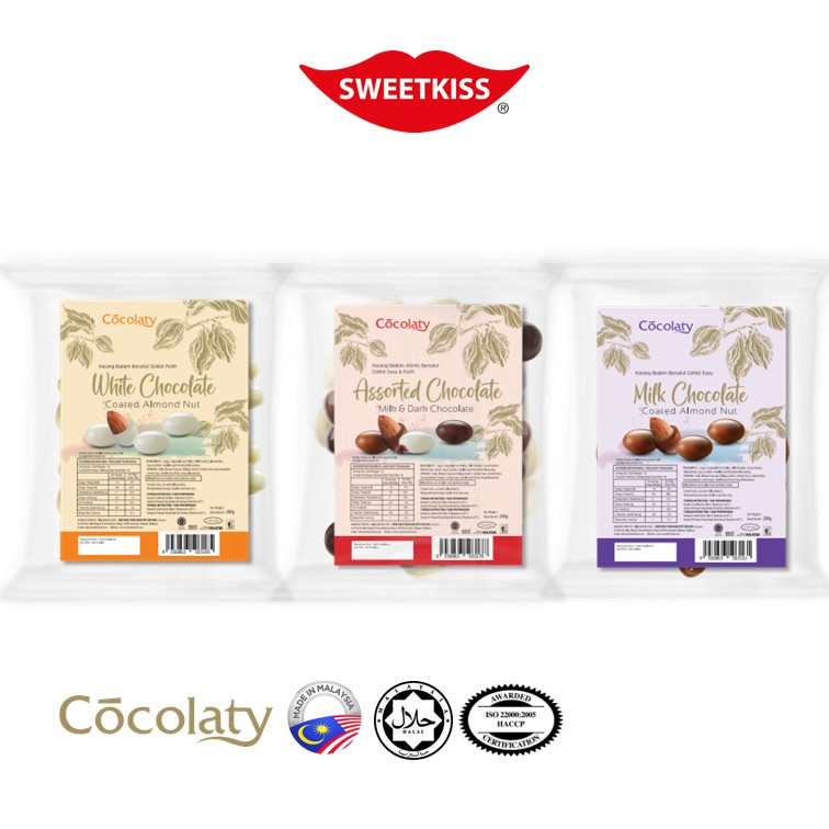 Cocolaty Almond Coated Chocolate (280g)