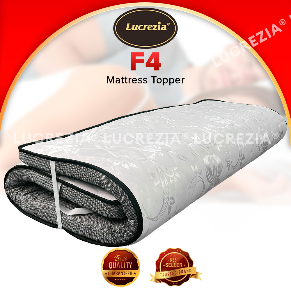 Lucrezia F4 Comfortable Mattress Topper / Toto / King / Queen / Super Single / Single / Ready Stock