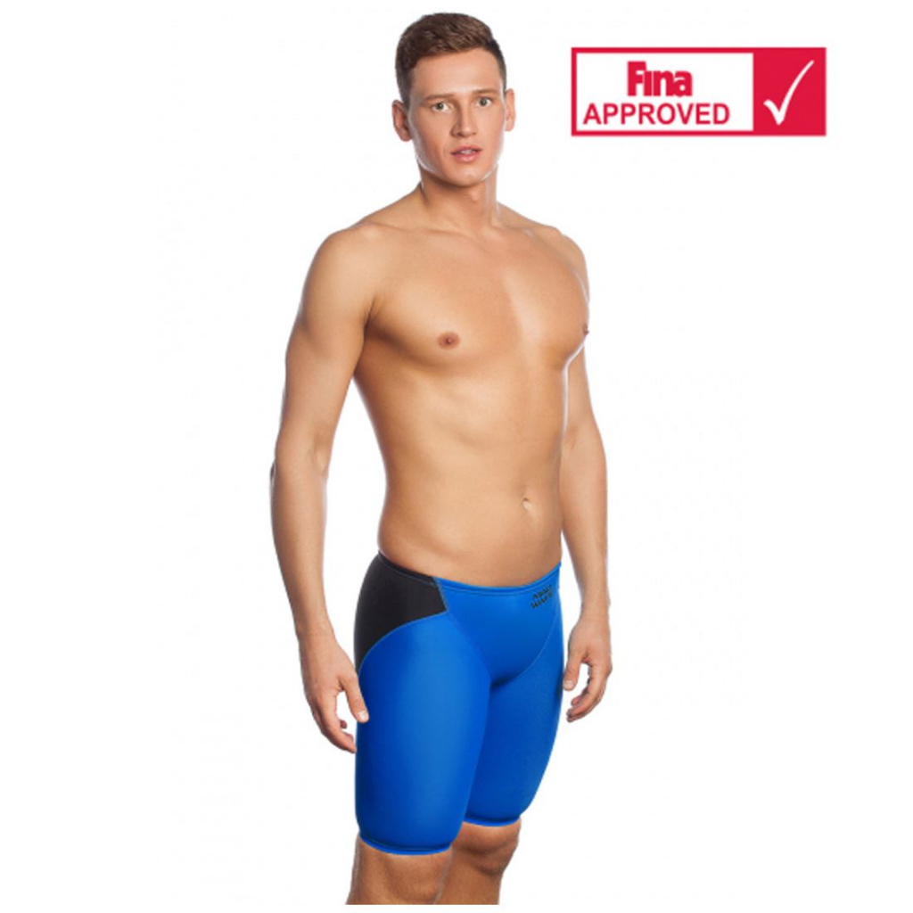 MADWAVE FASTSKIN REVOLUTION MEN JAMMER - AZURE (FINA APPROVED)