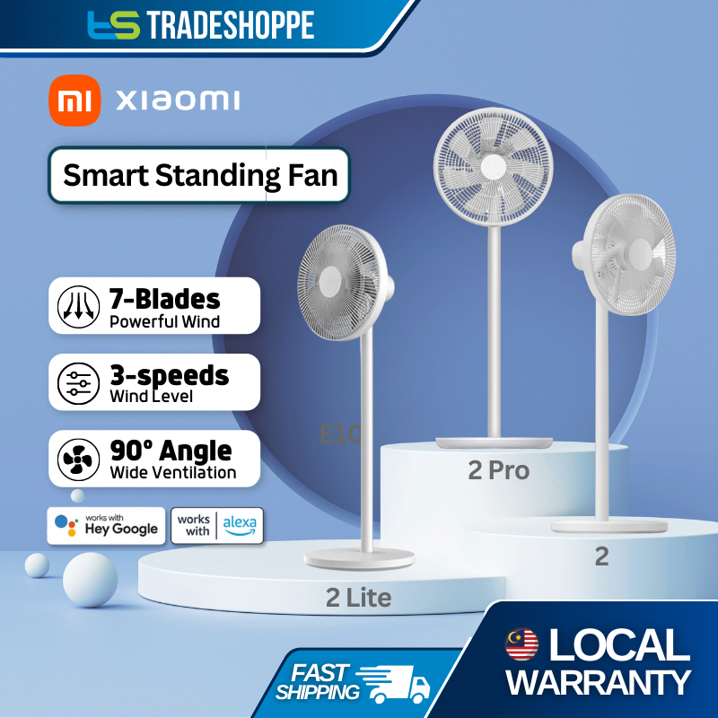 Xiaomi Mi Smart Standing Fan 2 Lite / 2 Pro / 1X DC Inverter Portable ...