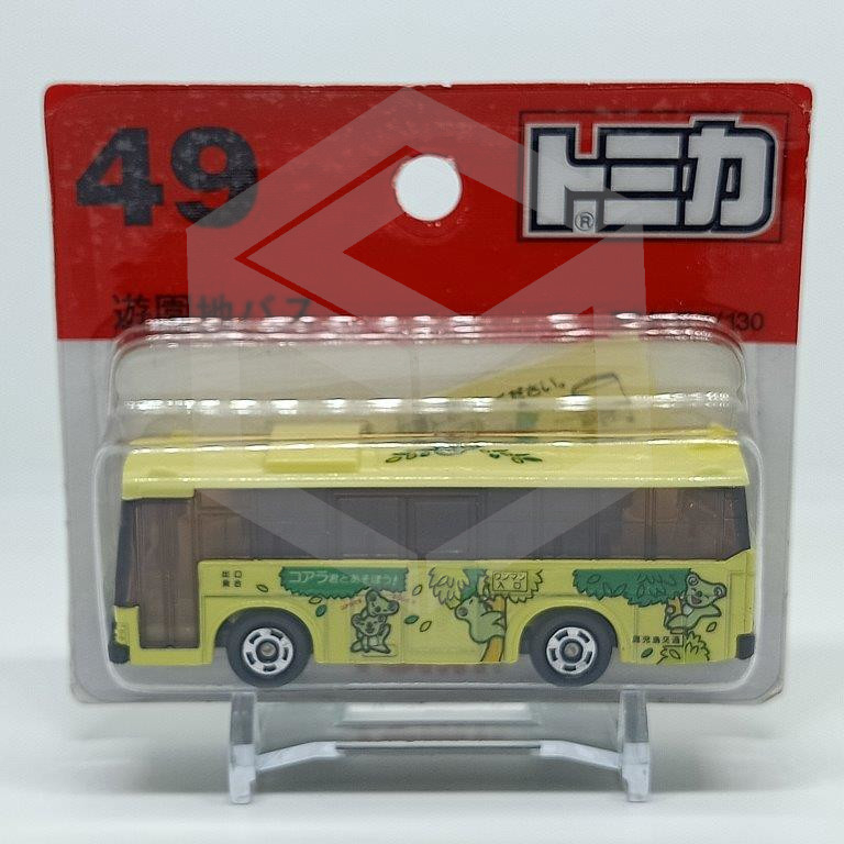 TOMY TOMICA 49 [AMUSEMENT PARK SHUTTLE BUS] JAPANESE CARD