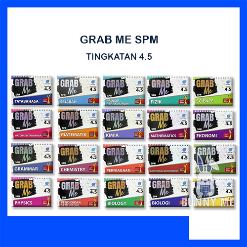 [BUNNY] 2026 Buku Rujukan : Grab Me SPM Tingkatan 4.5 KSSM Pan Asia
