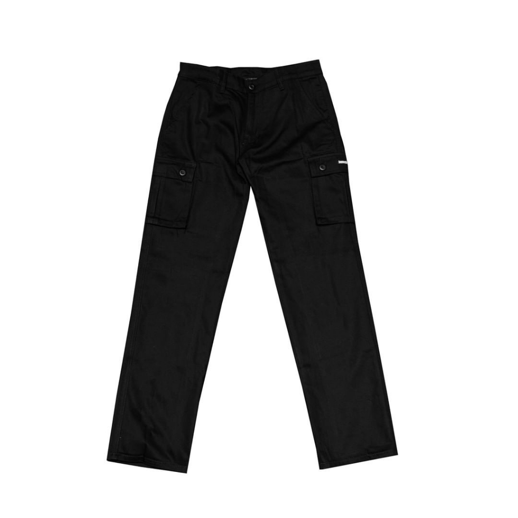 Husted Youth Warden Black Cargo Long Pants