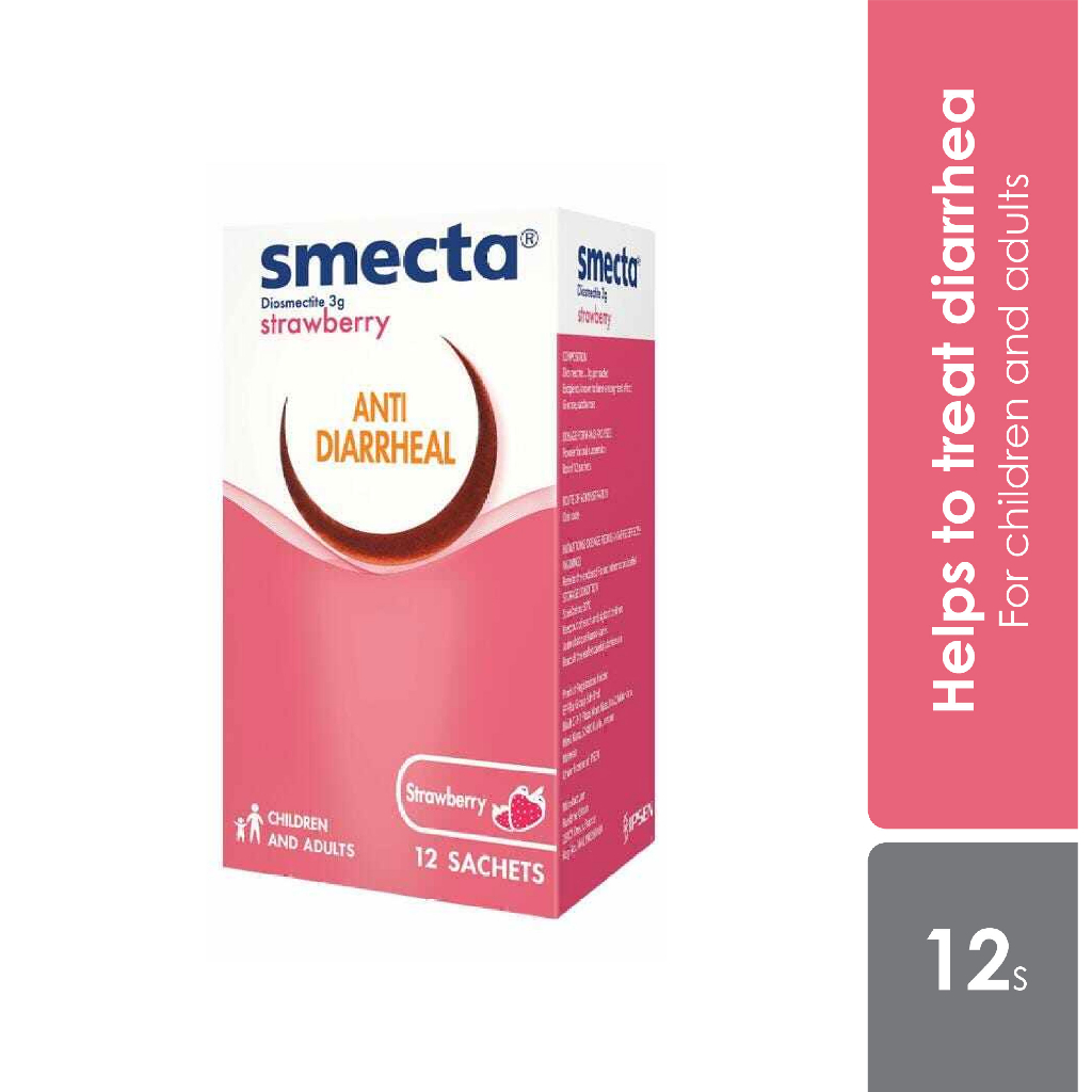 SMECTA STRAWBERRY 3g x 12s