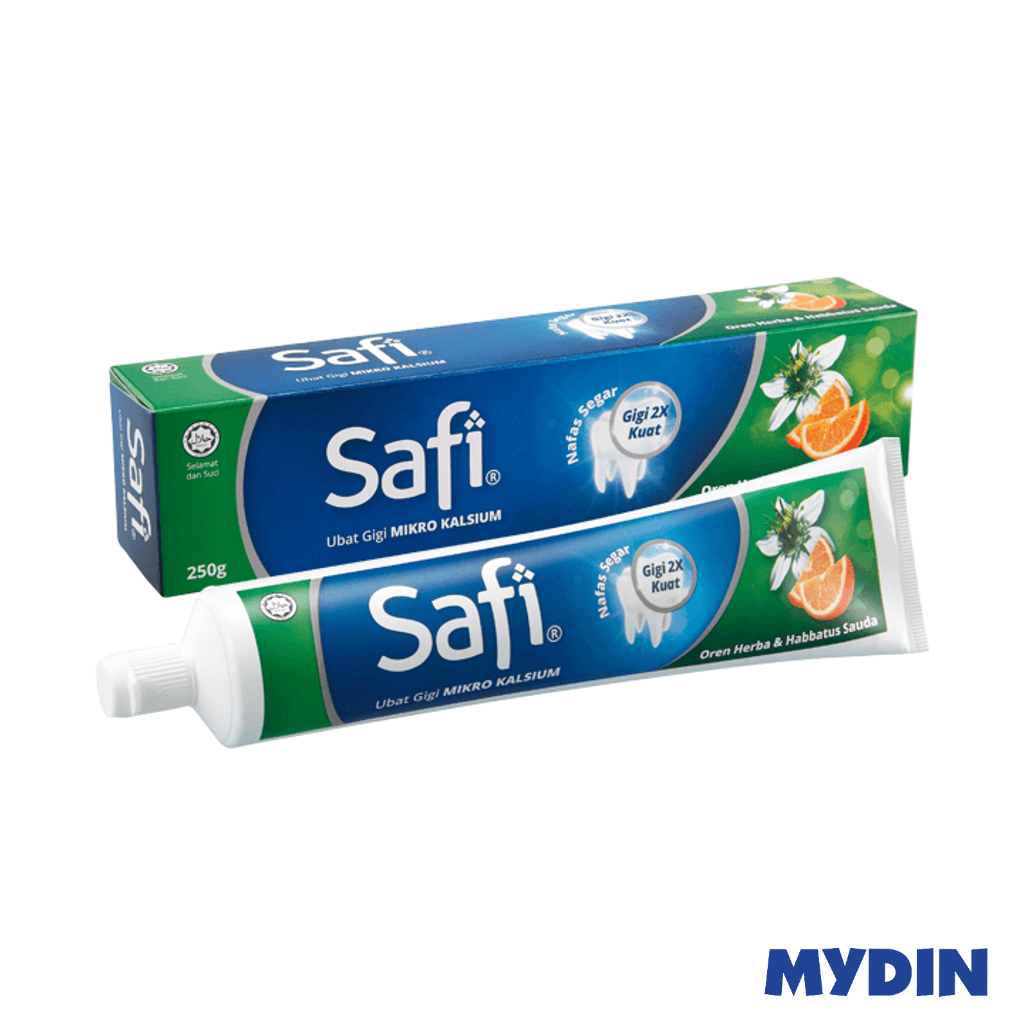 Safi Micro Calcium Toothpaste Orange Herbs (175g)