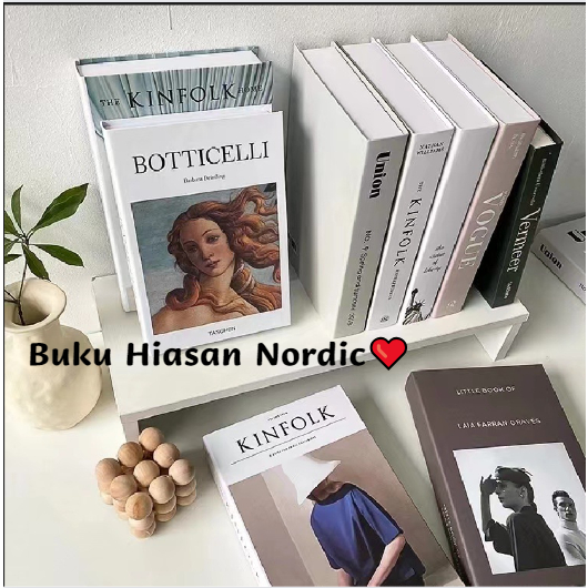 ❤️Fake Book Decoration Aesthetic Set Display Buku Hiasan Rumah Murah Kotak Hiasan Deco Props Simulation Book Dekorasi