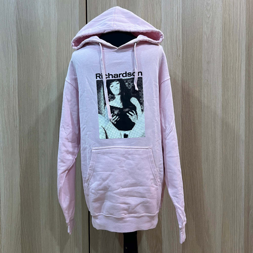 P42. ANTI SOCIAL SOCIAL CLUB (ASSC) X RICHARDSON PINK HOODIE (2017 EDITION) SWEATER OUTWEAR TOP (SIZE M) (ORIGINAL)