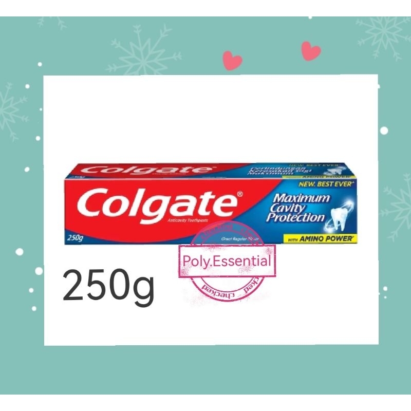 Free Shipping]Colgate Maximum Cavity Protection 250g