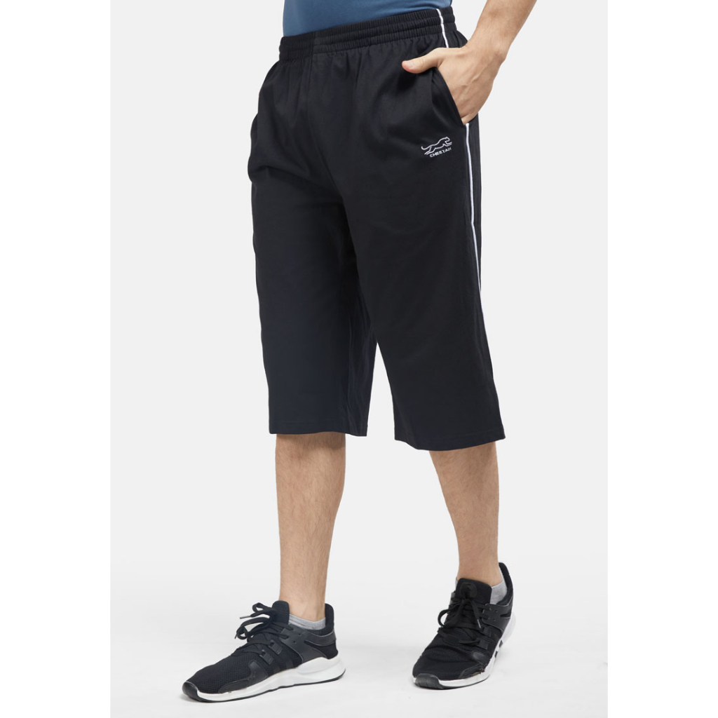 Cheetah Men Seluar Pendek 3/4 Lelaki Regular Fit Cotton Lembut - 23380(R)
