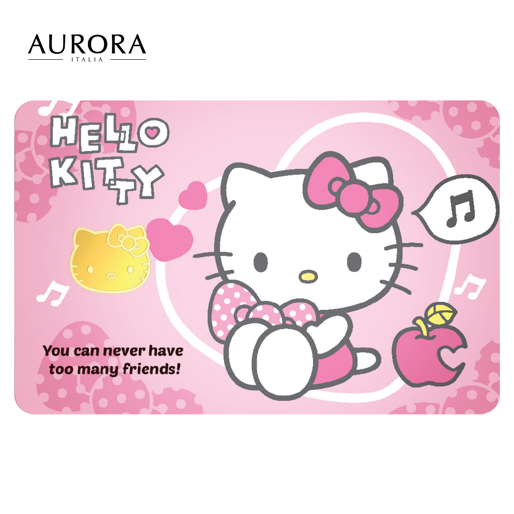 SANRIO X AURORA ITALIA (1g) 999.9 Hello Kitty Limited Edition Gold Bar&hellip;