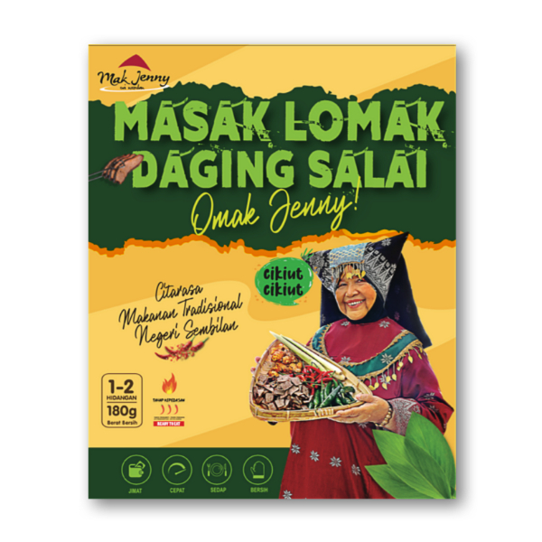 Masak Lomak Daging Salai Omak Jenny