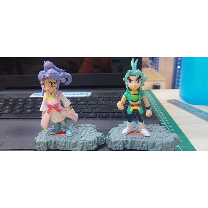 figure - Chibi MEGAH ANGKASA dan SERI SALJI (dari komik Senjata Misteri)