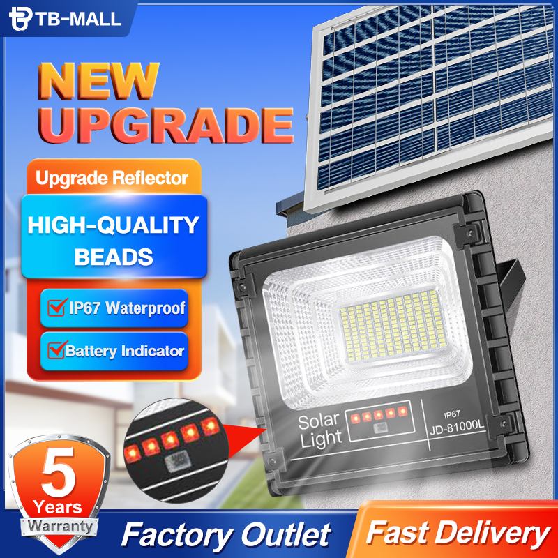 Lampu Solar Light Outdoor Lighting 1200W Solar Panel Spotlight Solar Lamp Outdoor Waterproof IP67 solar led Street lamp