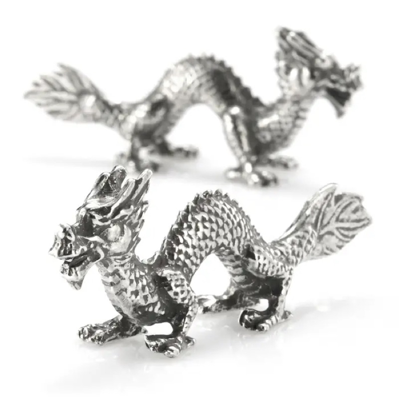 Royal Selangor Dragon Chopstick Rest Pair