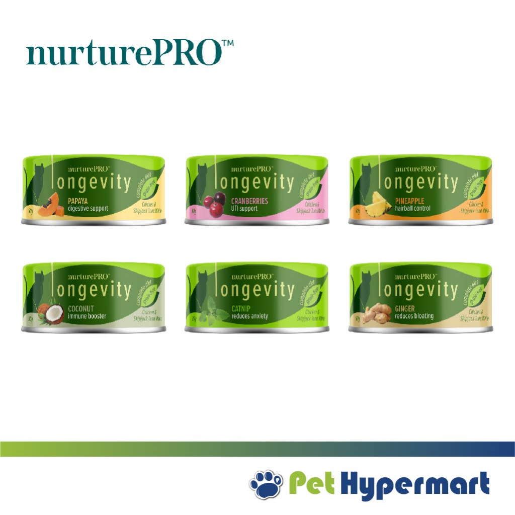 Nurture Pro Longevity Cat Can Food 80g