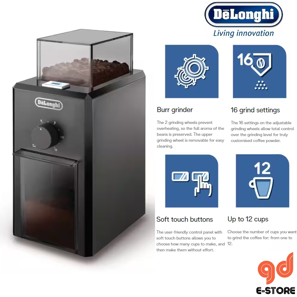 DeLonghi Coffee Grinder KG79 / KG89