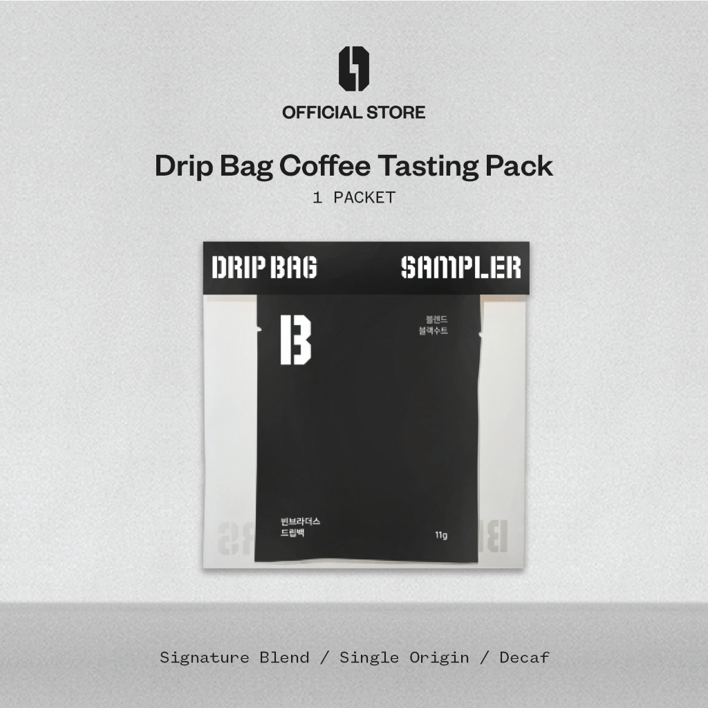 BEAN BROTHERS Explorer's Choice Premium Drip Bag Instant Specialty Coffee Tasting Pack (1 Pack)