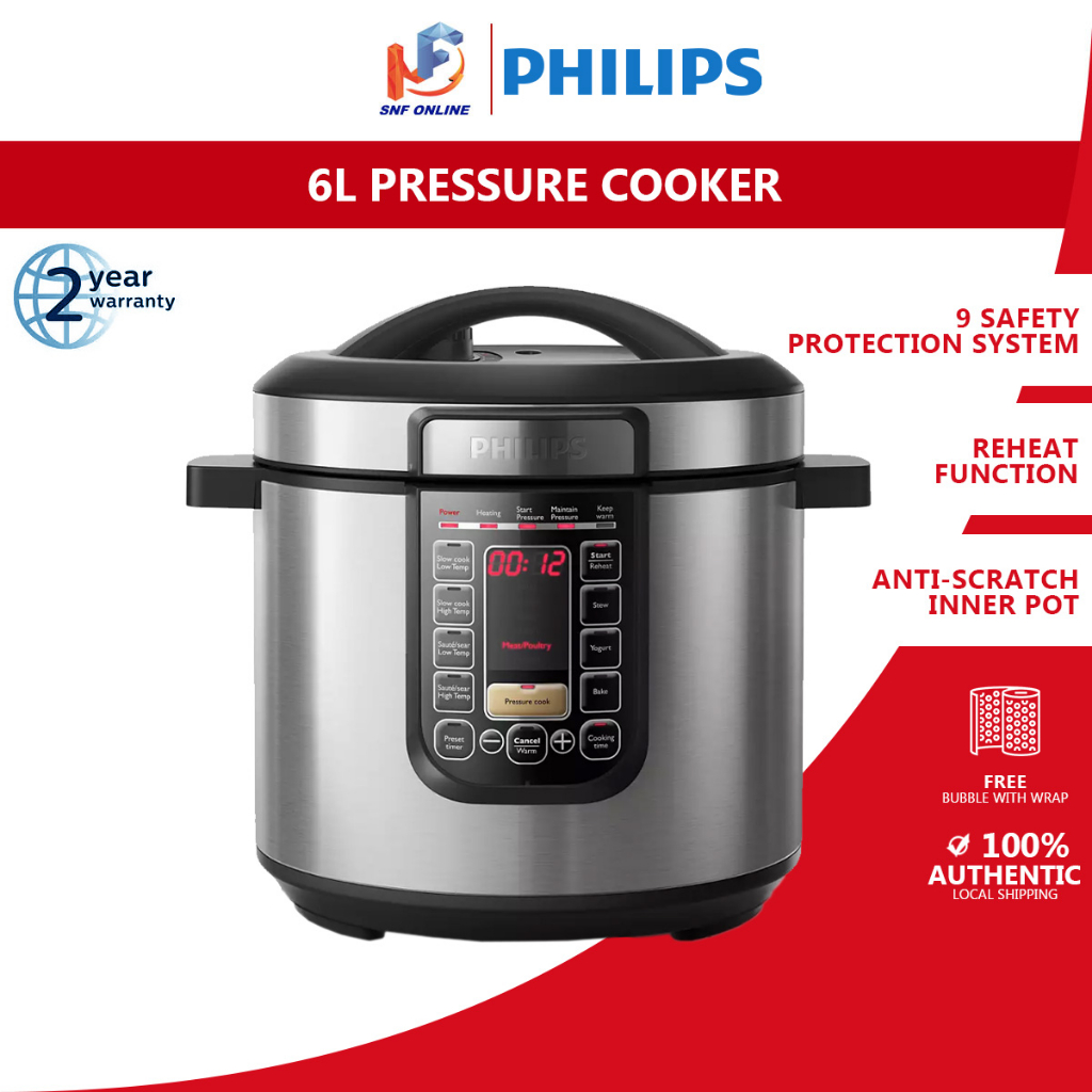 Philips Pressure Cooker (6L) HD2237/73