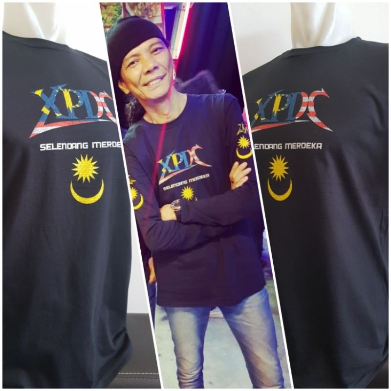 xpdc selendang merdeka_official merchandise_long sleeve_rm110_tag gildan