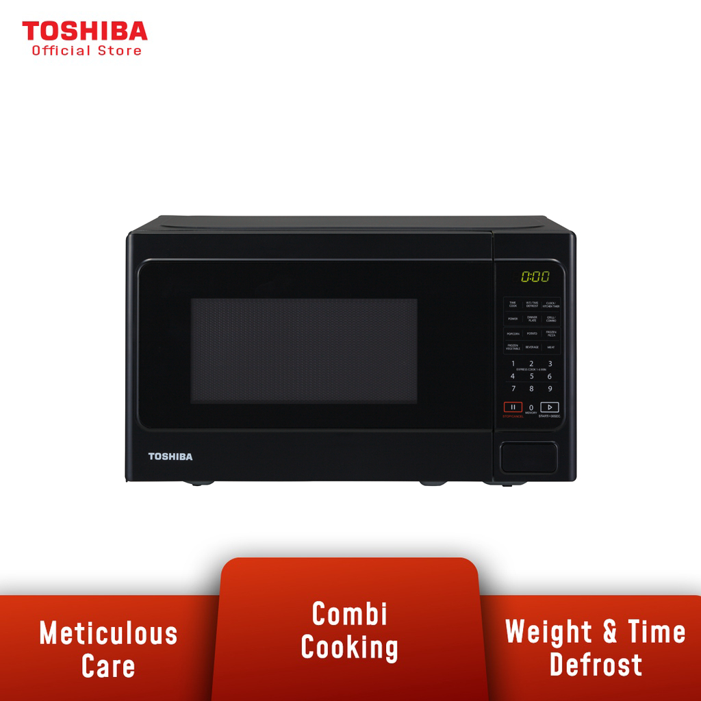 Toshiba ER-SGS20(K)MY 20L Deluxe Series Microwave Oven With Grill Cooking