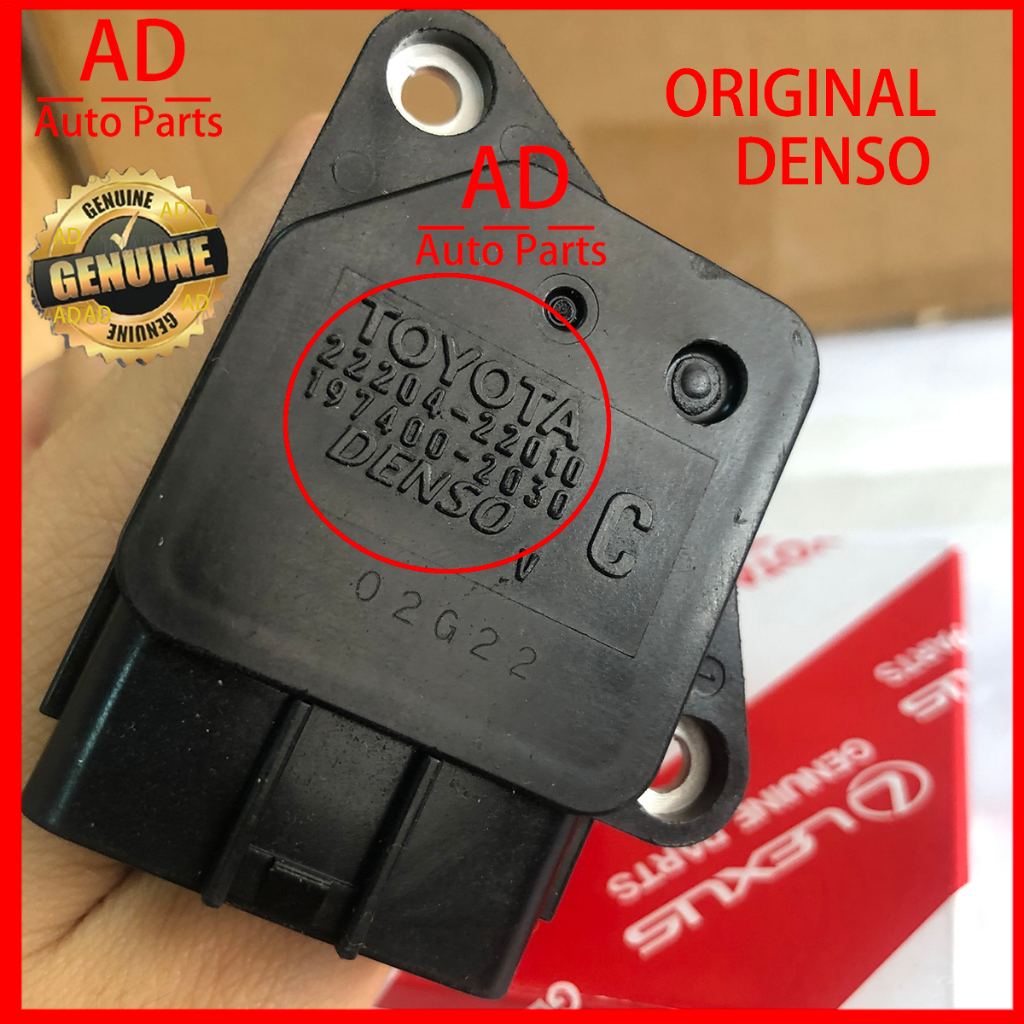 ???? Toyota Air Flow Sensor/Air Mass Sensor Camry ACV30 Wish Estima ACR30 Altis Vios NCP92 NCP93 Alphard Echo22204-22010
