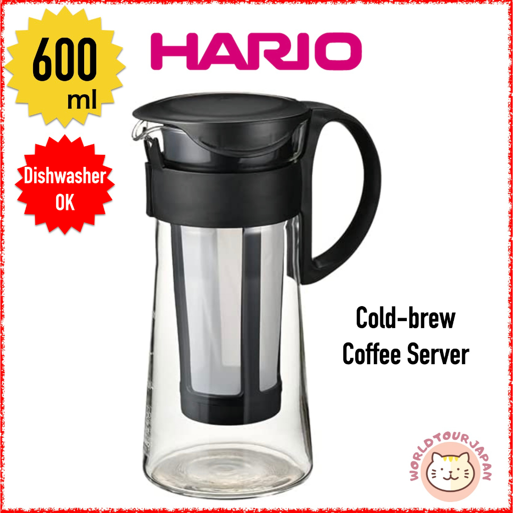 HARIO Cold-brew Coffee Server Pot Mini / 600ml / MCPN-7-B / Dishwasher OK / Made in JAPAN [ Directly Shipped From Japan ]