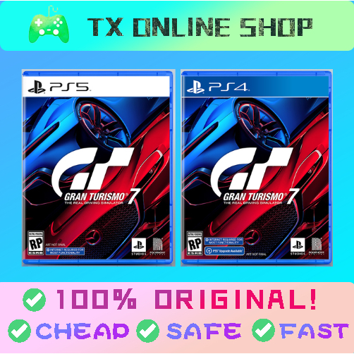 PROMO Gran Turismo 7 PS5 / PS4 Original Game GT7 GT 7