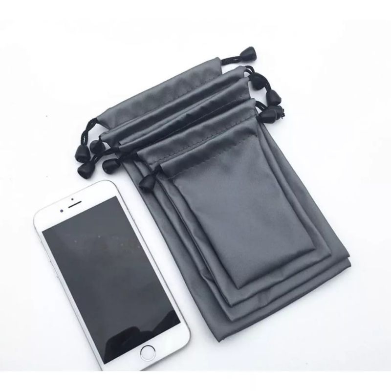 Mobile Phone Smartphone Powerbank Soft Pouch Bag Cover Water Resistant with String. Ready Stock KL. MN 02