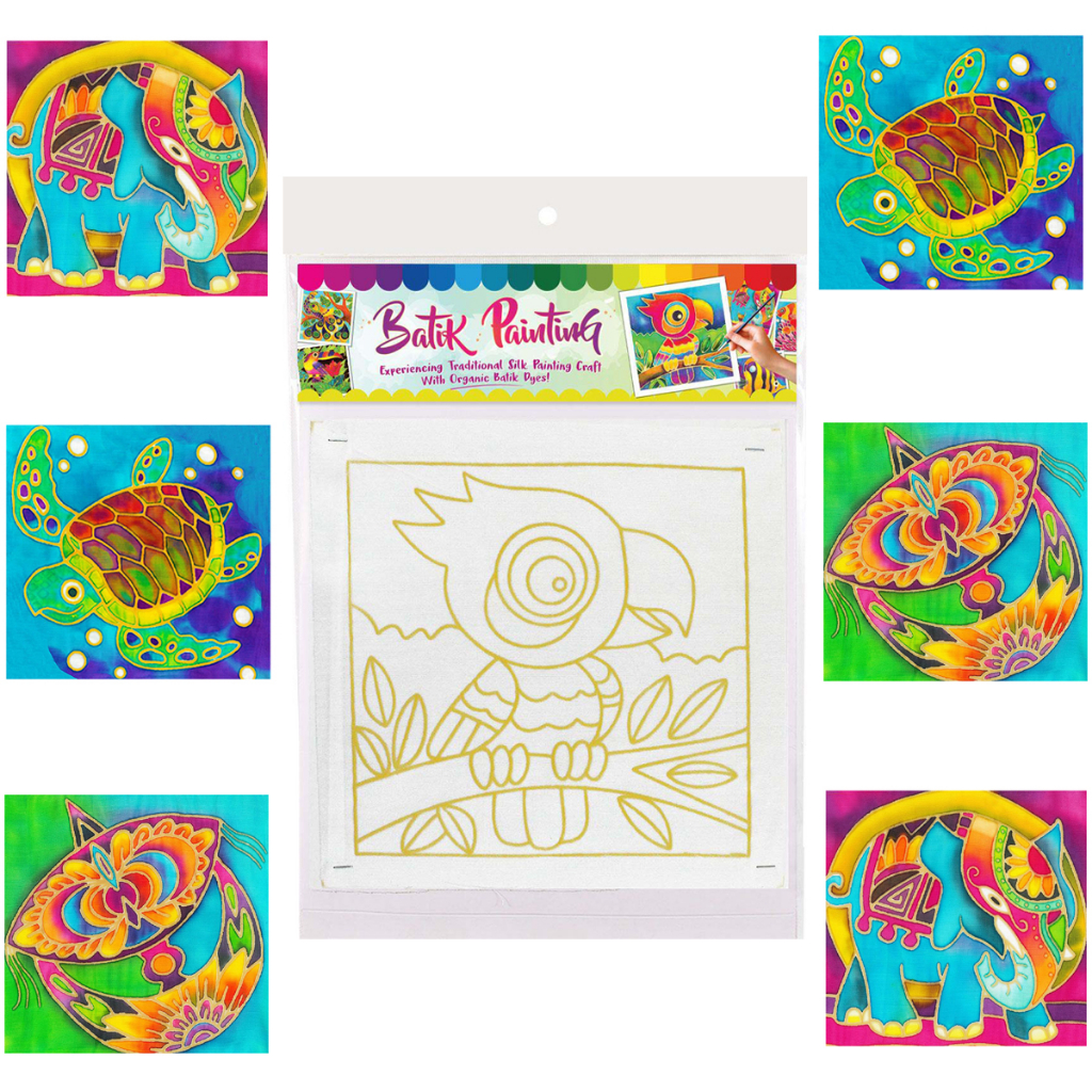 Batik Painting Kit/ Malaysia Traditional Craft Art & Craft Colouring Activities for Event Workshop Party