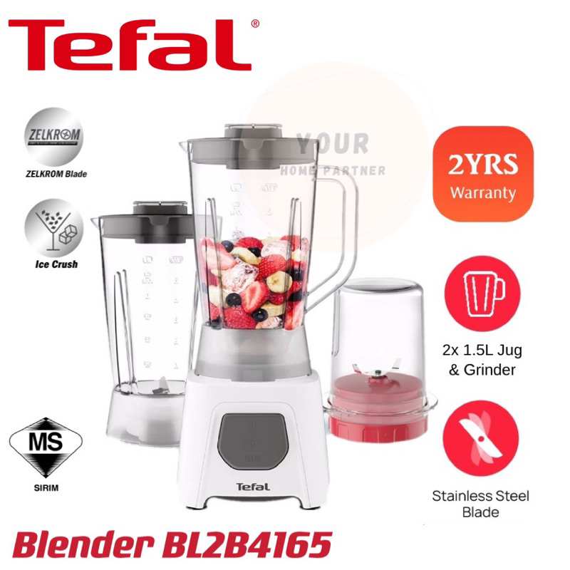 Tefal Blender 1.5L With Ice Crush 450W BL2B01 BL2B41