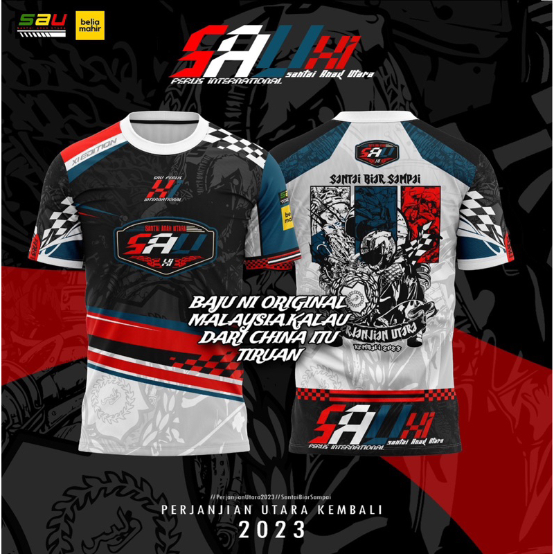 Santai Anak Utara 11 Sublimation Tshirt | Baju Santai Anak utara | Baju | Sticker