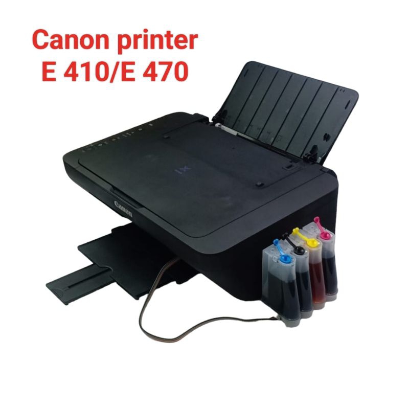 CANON E410/E470 EXTERNAL INK TANK PRINTER (SECONDHAND UNIT)