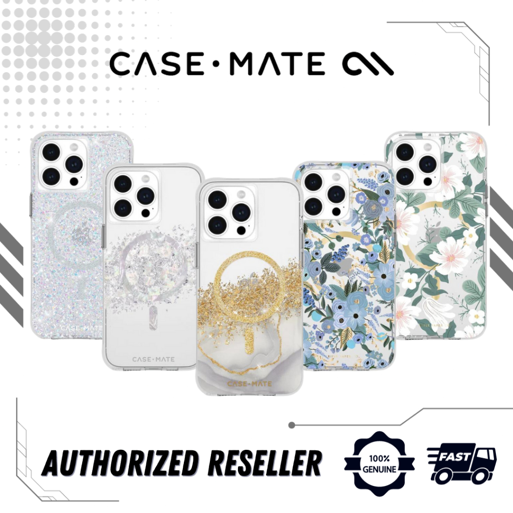 [i Phone 15 / 14 Plus Pro Max] Case-Mate Phone Casing (Original)