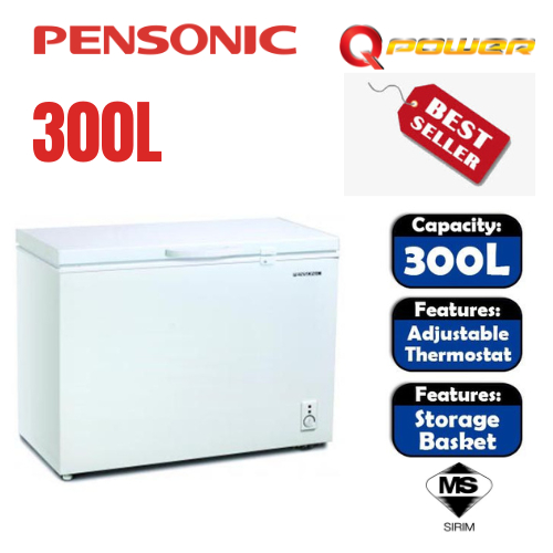 PENSONIC CHEST FREEZER (300L) PFZ-302.