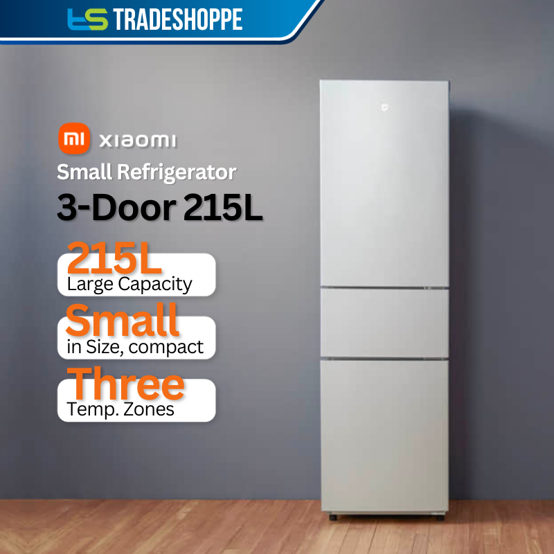 Xiaomi Mijia 3-Door Refrigerator (215L) Fridge