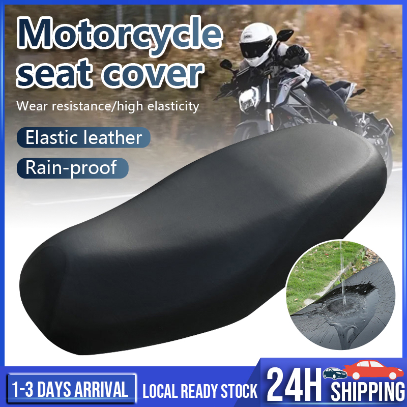 Leather Motorcycle Seat Cover Waterproof Sun Protection Seatcover Cushion Cover Motor Seat Protector Mat Dustproof Seat