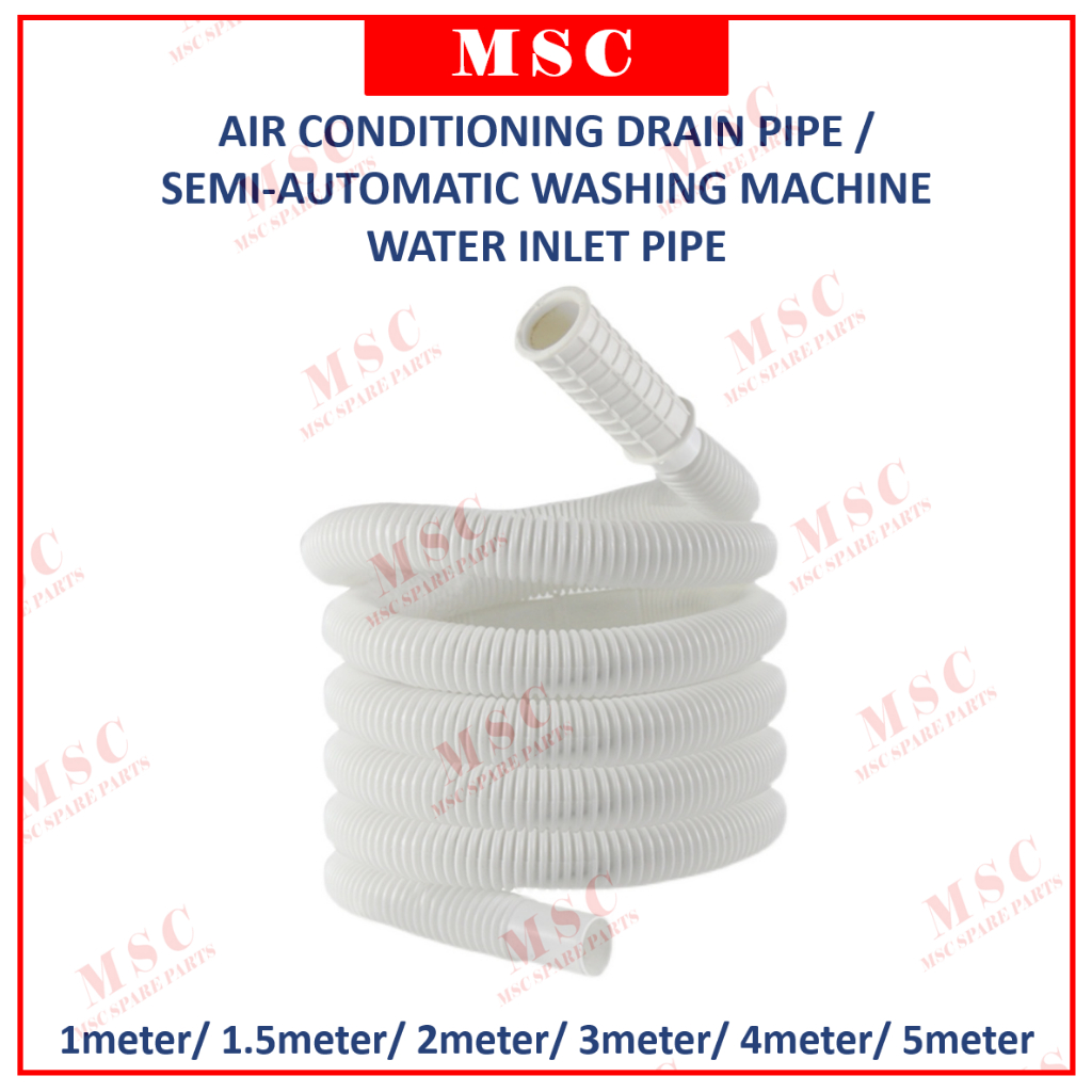 SEMI AUTOMATIC WASHING MACHINE INLET HOSE AIR CONDITIONER DRAIN HOSE PAIP AIR MASUK MESIN BASUH WITH CLIP