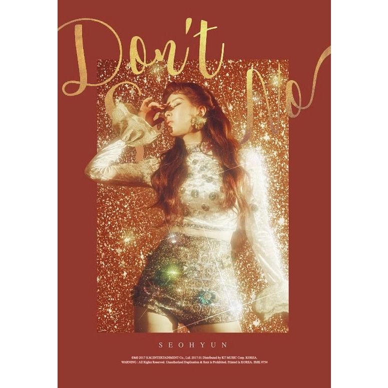 Official SNSD Girls' Generation Seohyun 'Don't Say No' 1st Mini Album (2017)