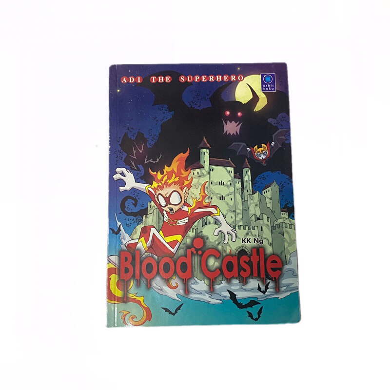 "Blood Castle" Adi The Superhero Children interesting educational reading materials secondhand comic book for kids
