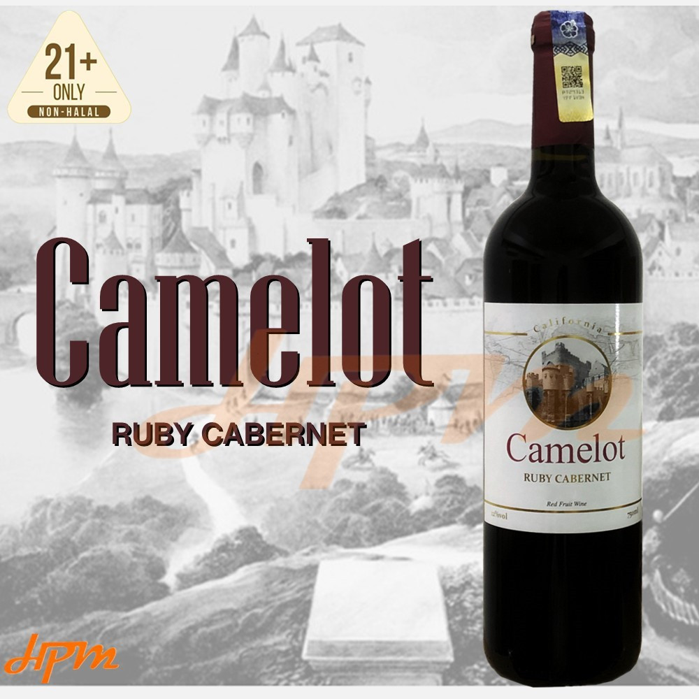 Camelot Ruby Cabernet Red Wine 750ml