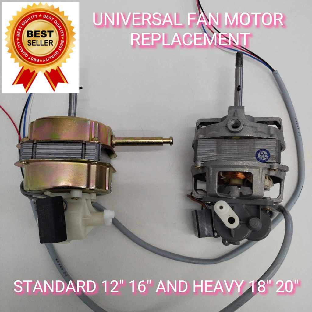 [ YSY-55 ] Universal Fan Motor Replacement stand fan / table fan / wall fan electric fan spare parts capacitor 4wire