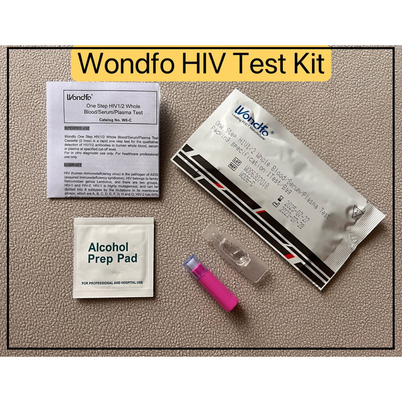 Brand HIV 1&2 TEST KIT (finger prick) 1’