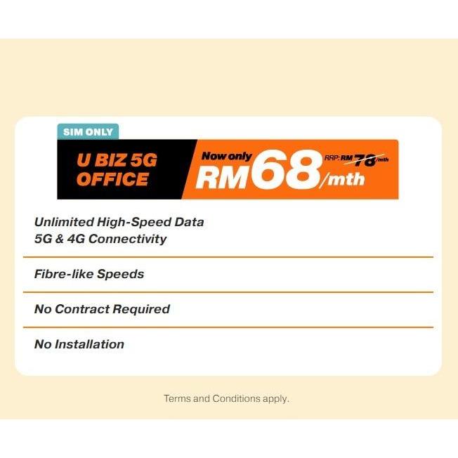 UMOBILE UHOME/UBIZ 5G 68 POSTPAID VIRAL UNLIMITED HIGH SPEED 4G/5G